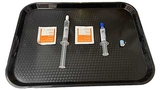 Prepare PN on a washable work surface - Tray