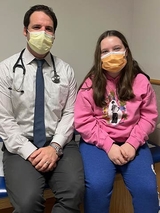 Dr. Edelson and Meghan