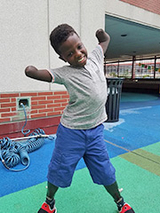 Chase dancing