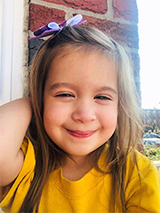 Sofia-Rose smiling