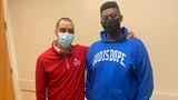 Ian with Dr. Williams