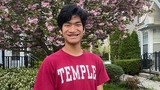 Dan with a Temple shirt on
