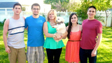christopher and his family