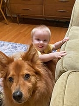 Jane and her dog