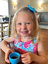 Madelyn smiling
