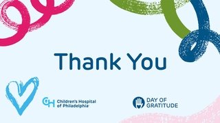 Thank You - Day of Gratitude card sample