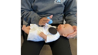 Chest Physical Therapy (CPT) for Children Less Than 2 Years Old - Position 3