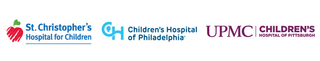 St. Christophers, CHOP and UPMC logos