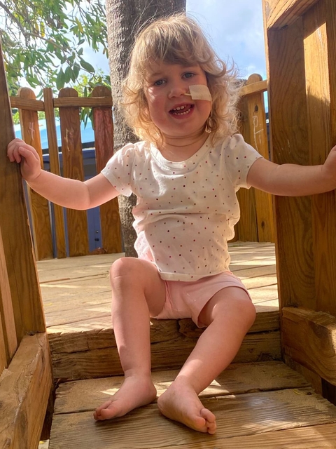 Amelia at preschool