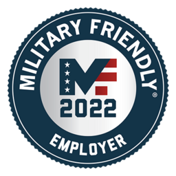 2022 Military Friendly Employer logo 2022 Military Friendly Employer logo