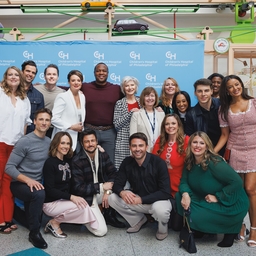 Hallmark Jingle Stop Tour Visits CHOP to Spread Joy - group photo