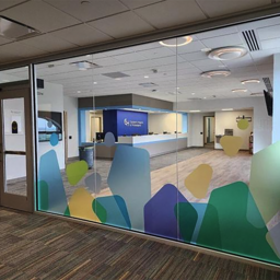 Entrance to a CHOP medical office