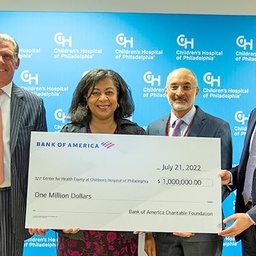 Check presentation with BoA and CHOP employees Check presentation with BoA and CHOP employees