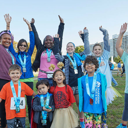 Parkway Run participants