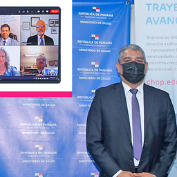 Members of CHOP via Zoom and members of Panama Ministry of Health Members of CHOP via Zoom and members of Panama Ministry of Health