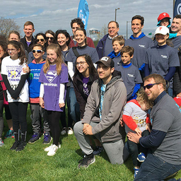 Group of Walk for Hope participants Group of Walk for Hope participants