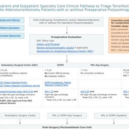 T&A Triage Pathway algorithm screenshot T&A Triage Pathway algorithm screenshot