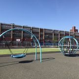 The Healthier Together Initiative at CHOP provided a brand new playground and safe space at Add B. Anderson Elementary School in Cobbs Creek.