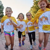 Children running