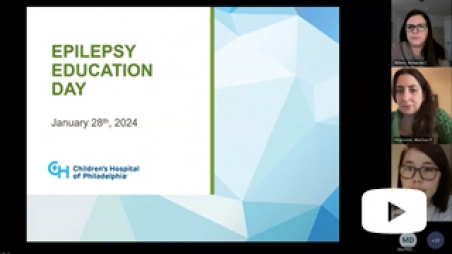 2024 CHOP Virtual Epilepsy Education Day