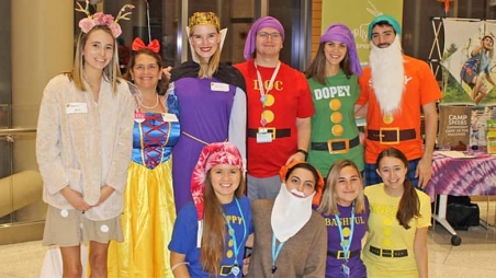 Group photo of costume wearers