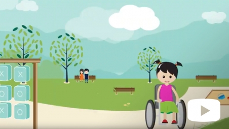 Screenshot from Speak up for Kids Advocacy video
