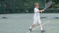 sean playing tennis
