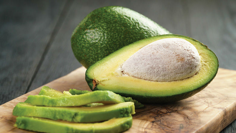 Sliced avocado Sliced avocado