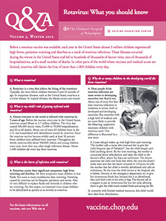 Rotavirus Fact Sheet