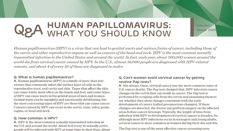 HPV Q&A thumbnail