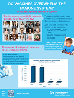 Do vaccines overwhelm the immune system?