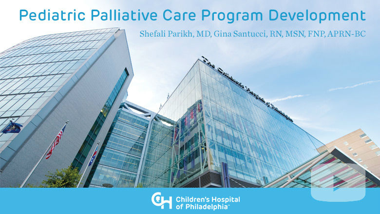 Palliative Care – Pediatric Palliative Care Program Development