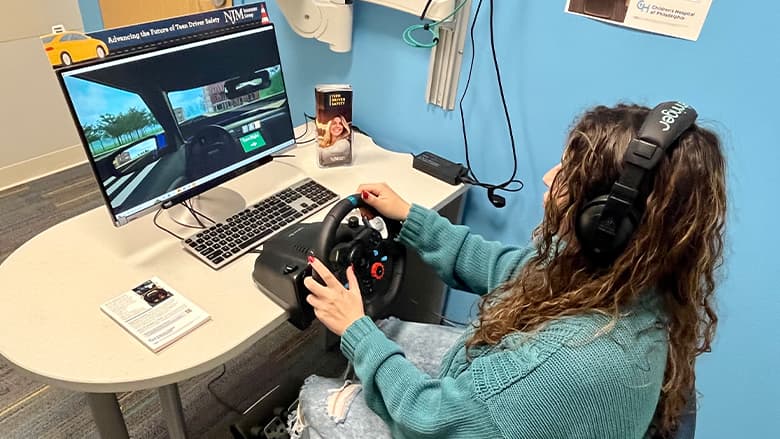 Driving Simulator Helps Patients Become Road-Ready