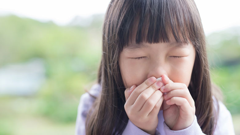 Child Sneezing Child Sneezing